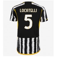 Fotbalové Dres Juventus Manuel Locatelli #5 Dámské Domácí 2023-24 Krátký Rukáv